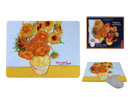 Mouse pad - V. van Gogh, Sunflowers in a vase (CARMANI)