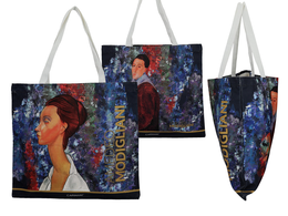Torba płócienna - A. Modigliani, Lunia Czechowska i Autoportret  (CARMANI)