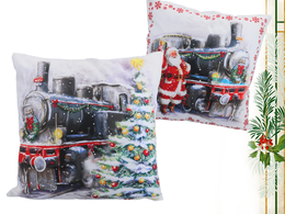 Christmas pillow - Christmas train (CARMANI)
