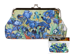 Large wallet - V. van Gogh, Irises (CARMANI)
