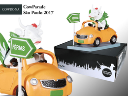 CowParade Sao Paulo 2017, Cowrona, autor: Andre Ortiz