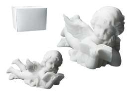 Figurine - Angel with books (Greek alabaster)