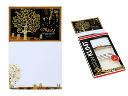 Magnetic notepad, large – G. Klimt, The Tree of Life (CARMANI)