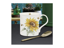 Kubek - Bee - Tanical Sunflower