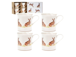 Set of 4 mugs - Hare