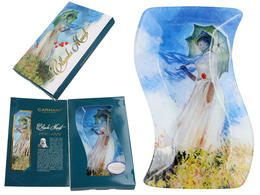 Decorative Plate - Monet- Woman With A Parasol (CARMANI)