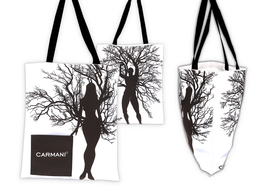 Torba na ramię - Kobieta, Mężczyzna i drzewo (CARMANI)