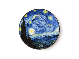Obrazek okrągły - V. van Gogh, Gwiaździsta Noc (CARMANI)