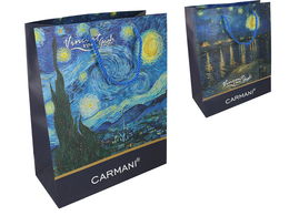 Gift bag - V. van Gogh, Cafe a terrace at night, Starry night (CARMANI)