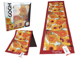 Table runner (narrow) - V. van Gogh, Sunflowers (CARMANI)