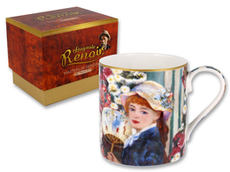 Mug - A.Renoir - Girl with Fan  (CARMANI)