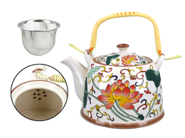 Ceramic teapot with infuser