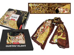 Scarf - G. Klimt, The Kiss (CARMANI)