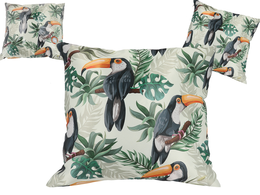 Pillow with filling/zip - Birds (CARMANI)