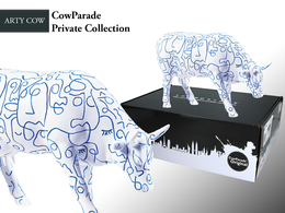 CowParade Arty Cow Private collection, autor: Michael Clave.