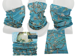 Neck tube scarf - V. van Gogh, Blossoming Almond Tree (CARMANI)