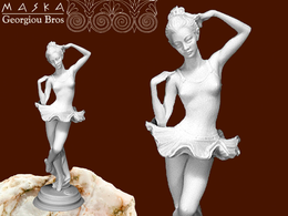 Baletnica -alabaster grecki