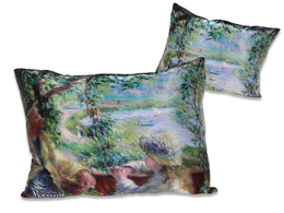 Pillow with filling/zip - A. Renoir (CARMANI)