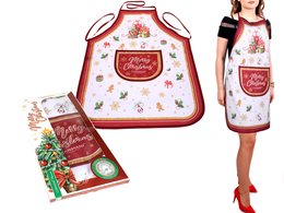 Kitchen apron - Christmas decoration, Gingerbread cookies (CARMANI)
