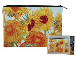 Cosmetic bag - V. van Gogh, Sunflowers (CARMANI)
