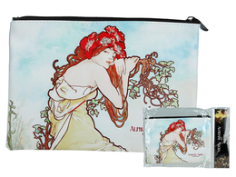 Cosmetic bag - A. Mucha, Four Seasons, Summer (CARMANI)