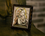 Illustration on wood - Madonna with the child