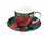 Cup with saucer - Floral Story (Carmani)