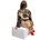 Szlafrok krótki - G. Klimt, Pocałunek (CARMANI)