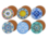 Set 36 ceramic pads, round (Carmani)