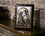 Illustration on wood - Madonna with the child