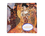 Talerz dekoracyjny - G. Klimt, Adela 13x13cm