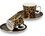 Set of 2 espresso cups and saucers - G. Klimt, The Tree of Life (CARMANI)