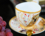 Big Vanessa cup - G. Klimt, Kiss, white background (CARMANI)