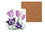 Kpl. 4 podkładek korkowych - Kwiaty (CARMANI)