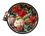 Podkładka na stół okrągła - Kwiaty barokowe (CARMANI)