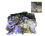 Shawl - C. Monet, Water lilies (purple, CARMANI)
