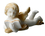 Figurine - Reading Angel (Greek alabaster)