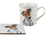 Mug with a coaster - Mans Best Friend, Jack Russell terrier