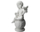 Figurine - Angel sitting on a sphere (Greek alabaster)