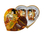 2 mugs in heart - G. Klimt, Adele Bloch-Bauer (CARMANI)