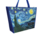 Shoulder bag with a pocket - V. van Gogh, starry night over Rodan (Carmani)