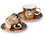 Set of 2 espresso cups and saucers - G. Klimt, Adele Bloch-Bauer (CARMANI)