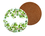 Ceramic, round pad - gooseberry (CARMANI)
