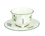 Grandma's cup and saucer - Gooseberry (CARMANI)