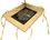 Koszyk na pieczywo duży - G. Klimt, kolaż (CARMANI)
