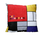 Poduszka z wypełnieniem/suwak - P. Mondrian (CARMANI)