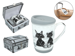 Mug - Travelling Cats, New York (CARMANI)