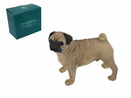 Figurine - Pug dog standing