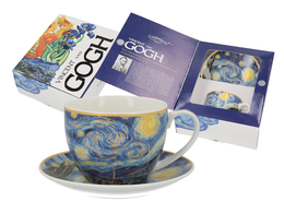 Cup and saucer - V. van Gogh, Starry Night (CARMANI)