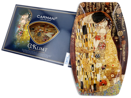 Plato decorativo - G. Klimt, El Beso